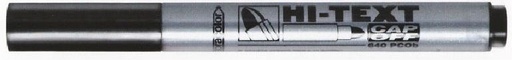 [030002] Marcatore CAP OFF HI TEXT NERO Permanent Punta Tonda