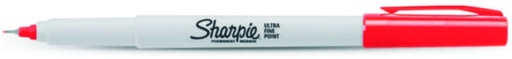 [030240] MARCATORE ULTRAFINE SHARPIE 0.5 ROSSO