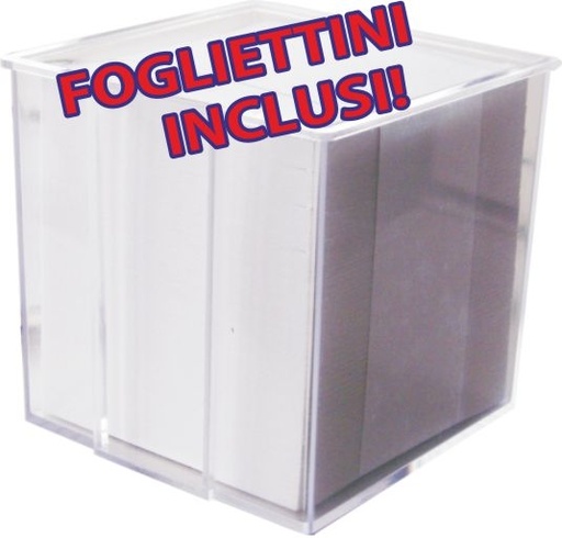 [050048] CUBO MAGIC PERSONALIZZABILE FG.500 CRISTAL