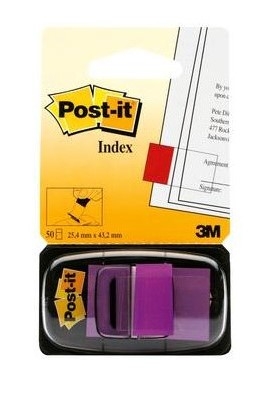 [050136] POST-IT INDEX 680-8 MM 25,4X43,2 PORPORA