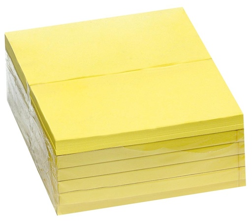[050165] MEMO TAK 76x127 mm FG.100 GIALLO