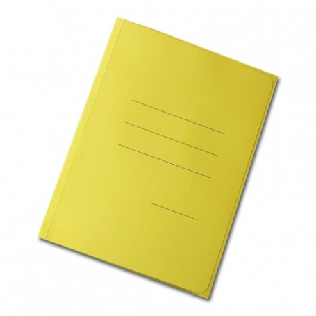 [090040GI] CARTELLINA 3 LEMBI ZAFFIRO PZ.50 GIALLO