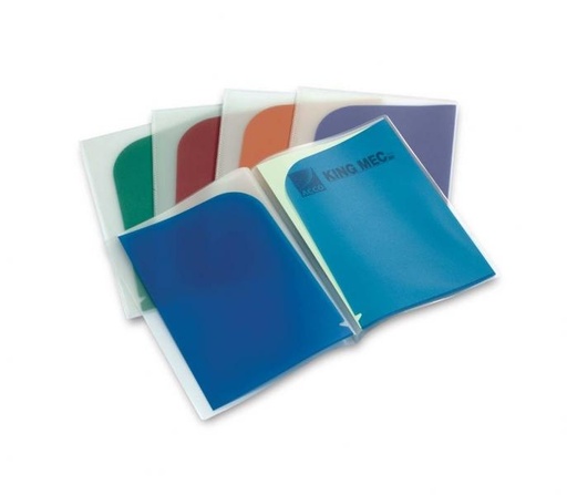 [100070] Cartellina COLORFUL A 6 TASCHE