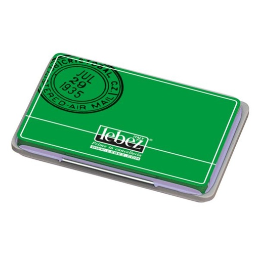 [160002] Cuscinetto per Timbri in Gomma 160x90 mm BLU