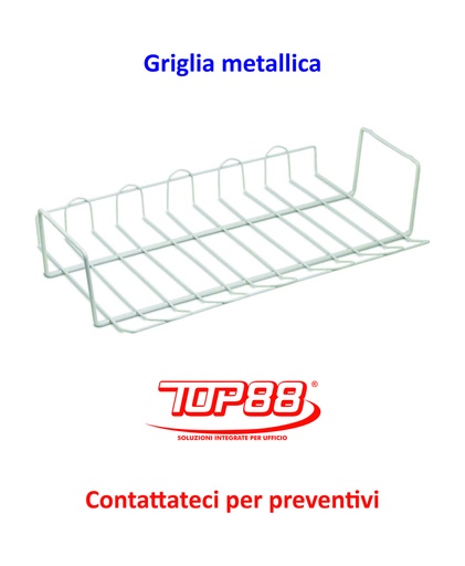 [170119] GRIGLIA METALLICA AVVITABILE AL PIANO