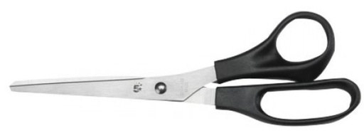 [240075] Forbici Ufficio acciaio con impugnatura in ABS 17cm (lunghezza)