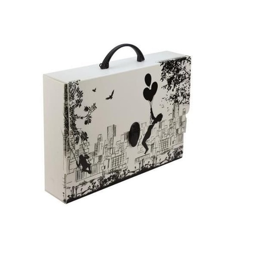 [280291] VALIGETTA BLACH & WHITE 28x43x5.5 PF14254/RB&W