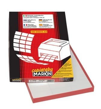 [300031] Etichette Laser mm 105x42.3 Cf.100 Fg. = 1400ETICH