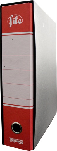 [330007RO] REGISTRATORE CON CUSTODIA TOP88 COMM.LE CM8 ROSSO