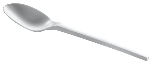 [470128] POSATE CUCCHIAI BIANCHI CONF.100PZ.