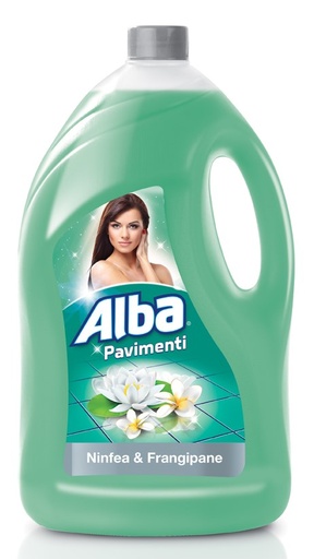 [481318NF] Detergente Profumato ALBA PAVIMENTI Lt.4 -  Ninfea & Frangipane