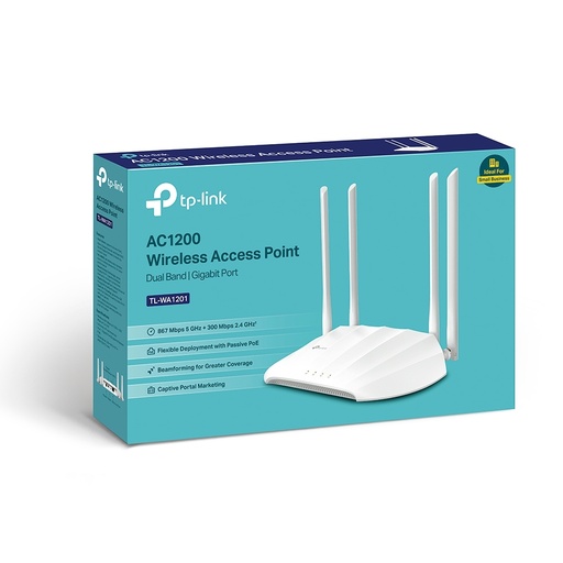 [522001] ACCESS POINT TP-LINK AC1200 2.4/5HZ WAVE2 GBLAN