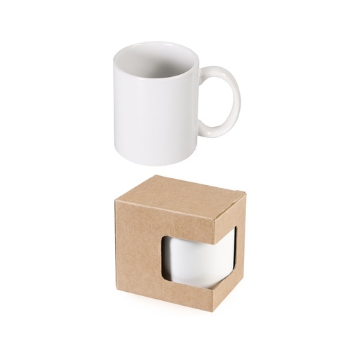 [600015] TAZZA CERAMICA per SUBLIMAZIONE con Scatola, Capacità 320ml.