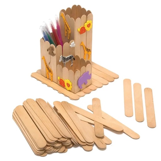 [620011] STECCHE IN LEGNO Pz.50