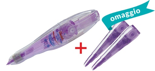 [660008] Kit Correttore a Nastro Pentel Scatto + n.2 Refill Omaggio