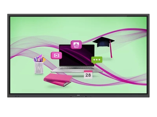 [990800] MONITOR / LAVAGNA PHILIPS MULTI TOUCH 65" 4K 4+32GB PPDS WAVE 18/7 3Y ONSITE