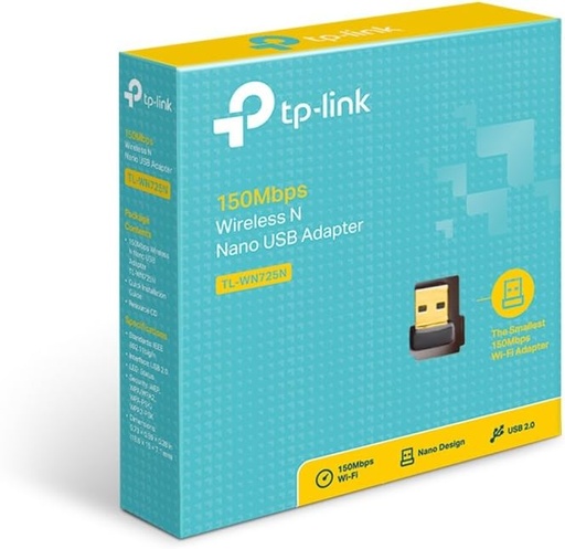 [991607D] ADATTATORE WiFi USB 150MPS TL-WN725N