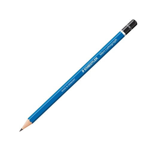 [D24947] Matita grafite Mars Lumograph 100-B Staedtler