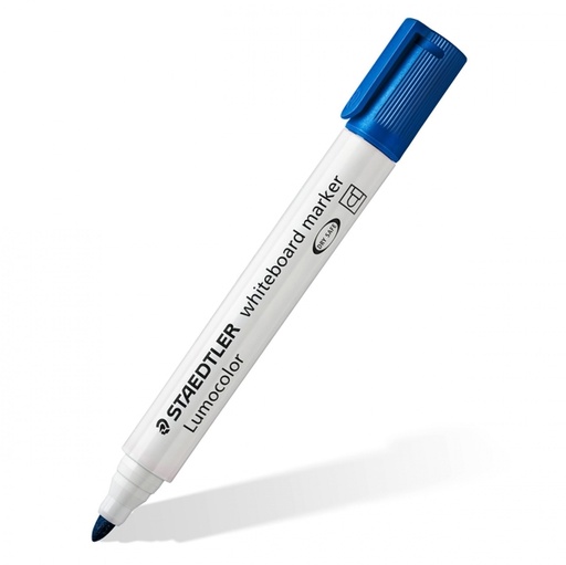 [D25112] PENNARELLO LUMOCOLOR 351 BLU P.TONDA PER LAVAGNE CANCELLABILI