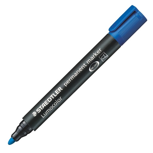[D25120] MARCATORE LUMOCOLOR PERMANENT 352 BLU P.TONDA STAEDTLER