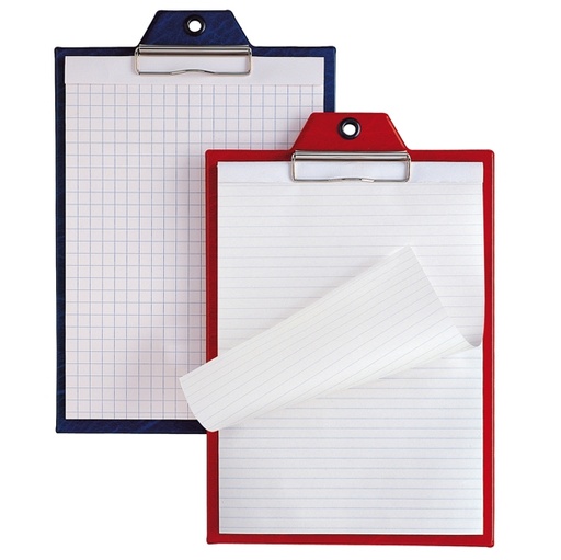 [D25178] PORTABLOCCO SUPERBLOK S ROSSO 21X29.7 CM (A4)