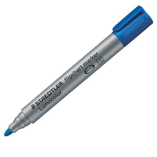 [D25290] Marcatore Lumocolor Flipchart 356 punta tonda blu Staedtler