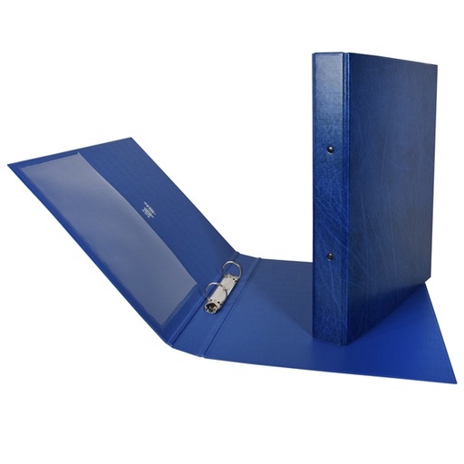 [D25441] Raccoglitore STELVIO 25 A4 2R blu 22x30cm SEI ROTA