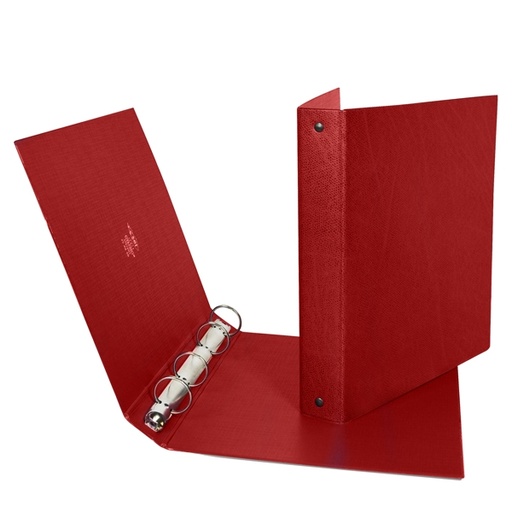 [D25458] Raccoglitore STELVIO 25 A5 4R rosso 15x21cm SEI ROTA