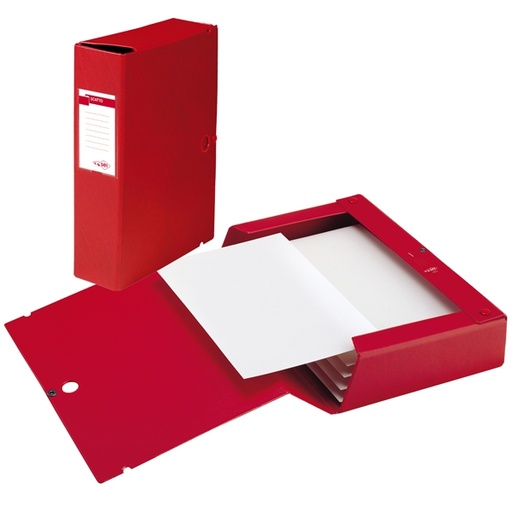 [D25614] Scatola archivio Scatto 40 25x35cm rosso Sei Rota