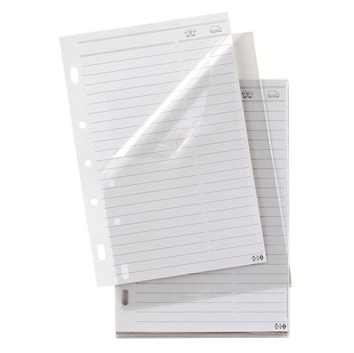 [D25713] INTERCALARI TELEX 3 15X21CM (A5)