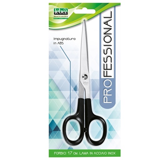 [D25797] Forbici 4329 17cm lama acciaio inox LEBEZ