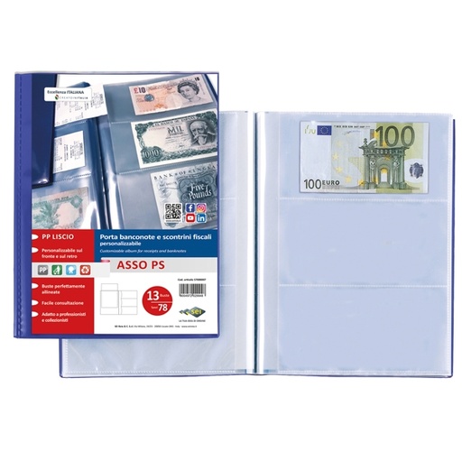 [D25907] PORTASCONTRINI Asso PS 21X29.7CM (A4) Sei Rota