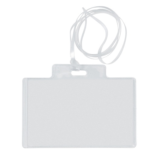 [D26111] 100 portanome Pass 3EC 9,5x6cm c/cordoncino Sei Rota