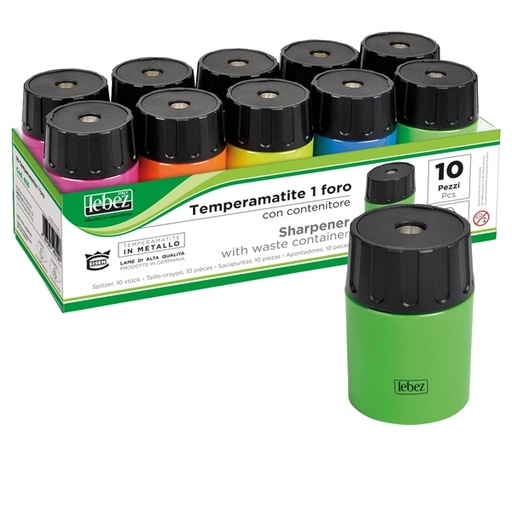 [D26518] TEMPERAMATITE 1 FORO 403 C/CONTENITORE LEBEZ