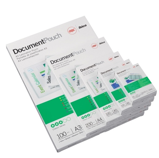 [D26597] Scatola 100 pouches 2x125mic 65x95mm goverment GBC