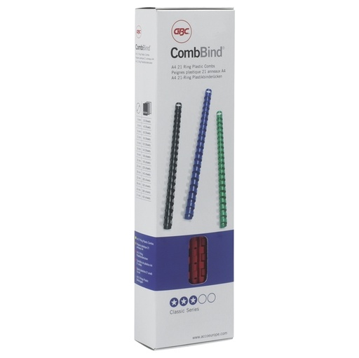 [D26689] SCATOLA 100 DORSI SPIRALE 14MM ROSSO 21 ANELLI