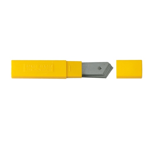 [D26956] TUBETTO 10 LAME 18mm RICAMBIO CUTTER ART.LB-10 OLFA