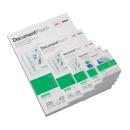 [D27160] Scatola 100 pouches 2x75mic 154x216mm A5 GBC