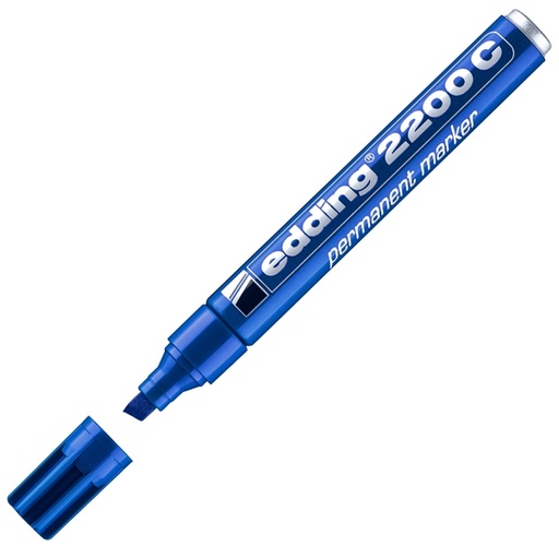 [D27471] MARCATORE EDDING 2200C BLU P.SCALPELLO
