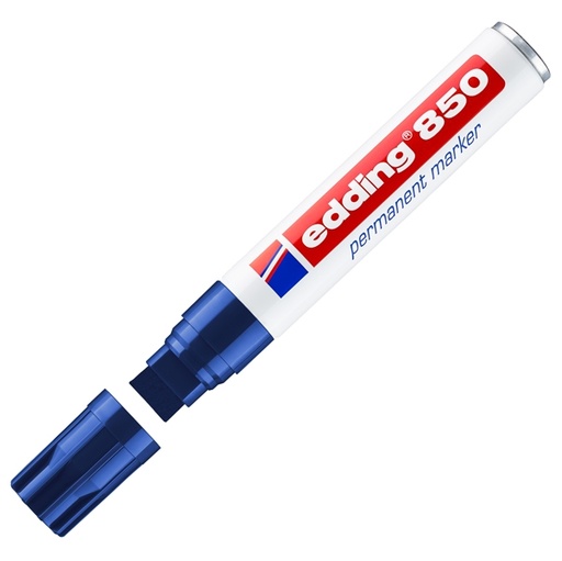 [D27661] MARCATORE EDDING 850 BLU PS 5-16MM PERMANENTE