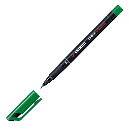 [D27706] PENNARELLO STABILO OHPEN 841 PERMANENTE SUPERFINE VERDE