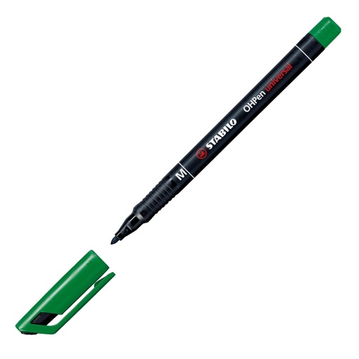 [D27720] PENNARELLO STABILO OHPEN 843 PERMANENTE MEDIO VERDE