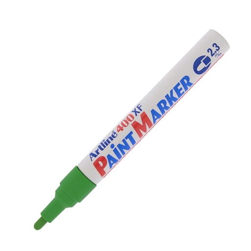 [D27811] Marcatore artline A 400 punta tonda a vernice verde