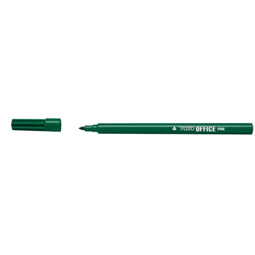 [D28222] SCATOLA 12 PENNARELLI TRATTO OFFICE FINE VERDE