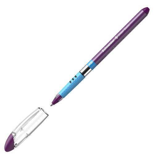 [D92697] Penna a sfera Slider Basic XB viola Schneider