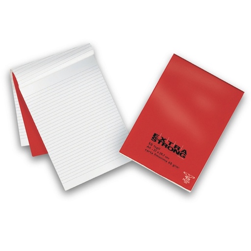 [D28494] BLOCCO EXTRA STRONG 210X297MM 1rigo 50FG 60GR PIGNA