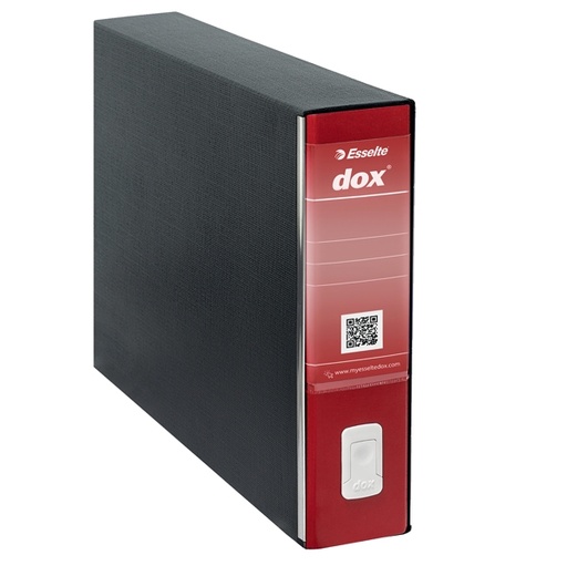 [D29006] Registratore Dox 10 rosso 46x31,5cm dorso 8cm Esselte