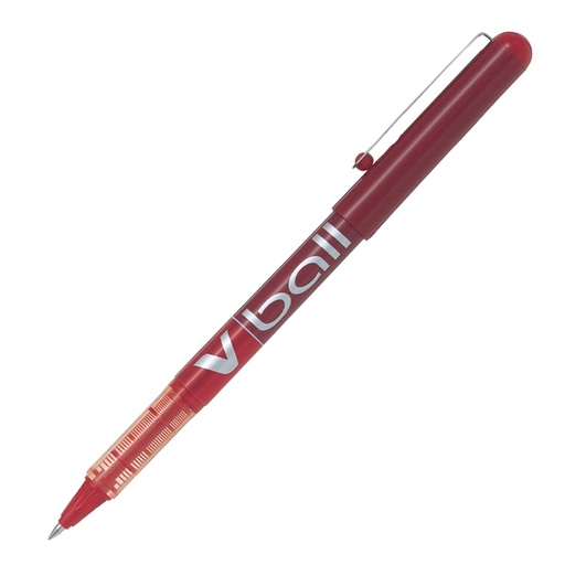 [D29245] ROLLER V-BALL ROSSO 0.5MM PILOT