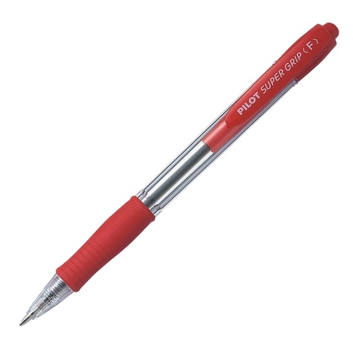 [D29348] PENNA SFERA SCATTO SUPER GRIP ROSSO FINE 0.7MM PILOT