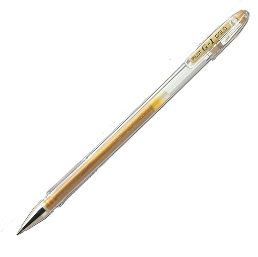 [D29379] PENNA SFERA GEL G-1 GOLD 0.7MM PILOT